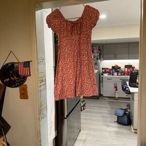 Lily Bleu Pink Floral Casual Dress